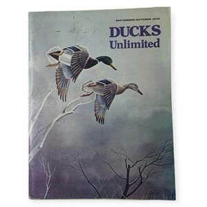 Vintage Ducks Unlimited Magazine - September/October 1976 Edition